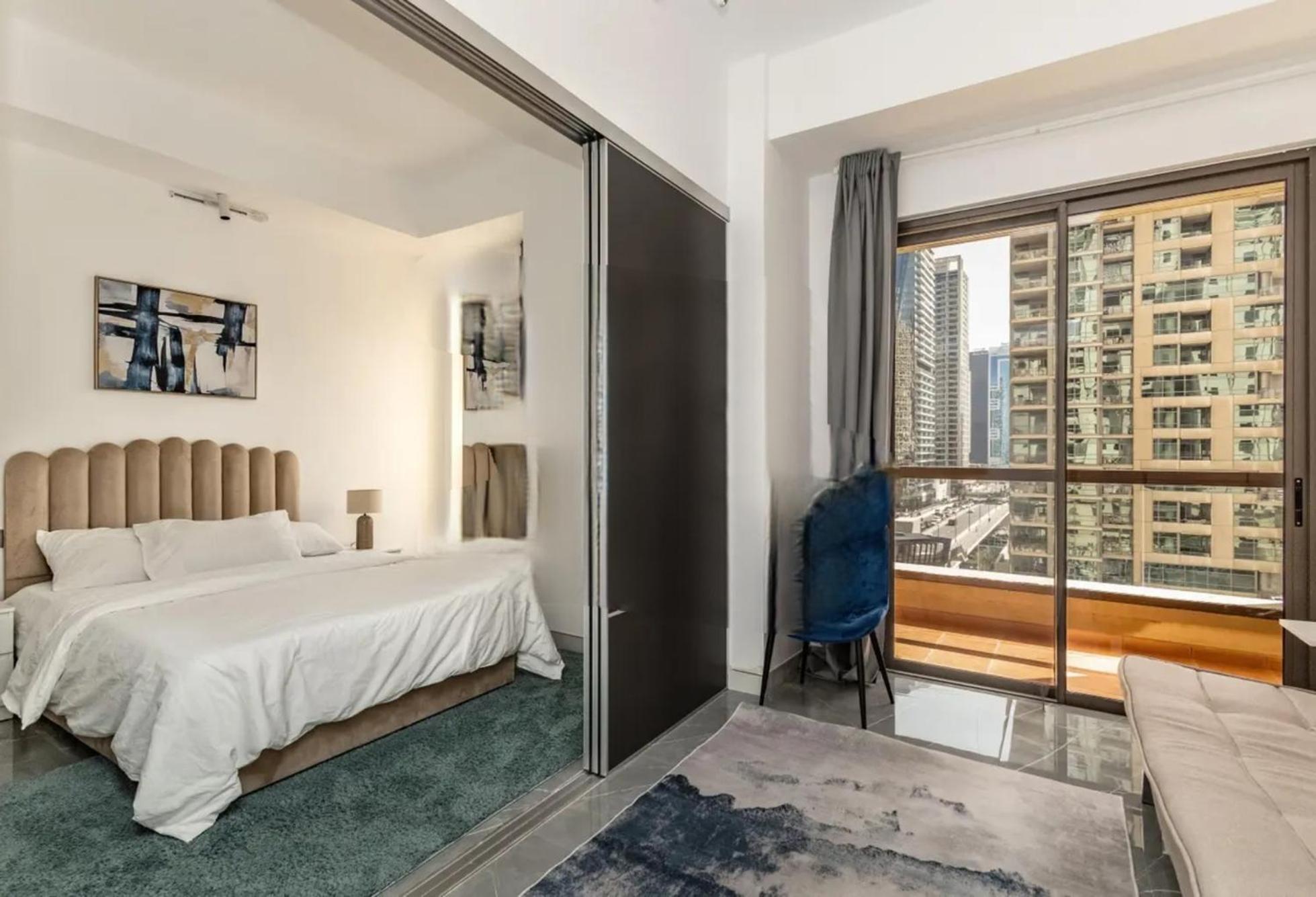 Ahlan Furnished 1 Bedroom Marina Cityview Jbr Apartment Dubai